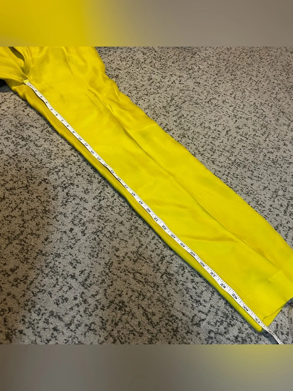 J. Crew Mustard Yellow Tapered Trouser Pants Size 2